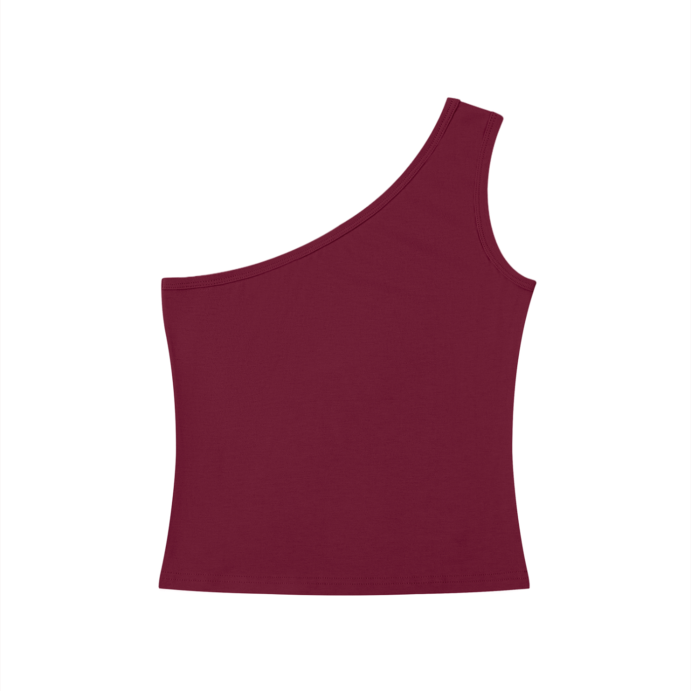 top,tops,sporty,cherry,black,white,gray,oneshoulder