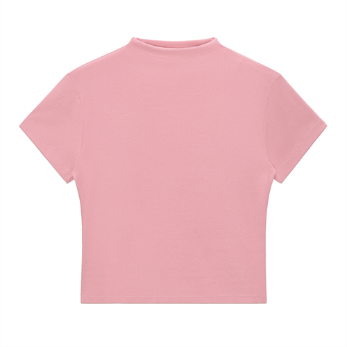T-shirt,top,pink,sakura,tops,print
