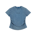 top,t-shirt,blue,tops,anti-social,vintage