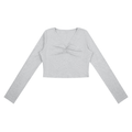 top,longsleeve,cropped,tops,print,gray,bird,basic