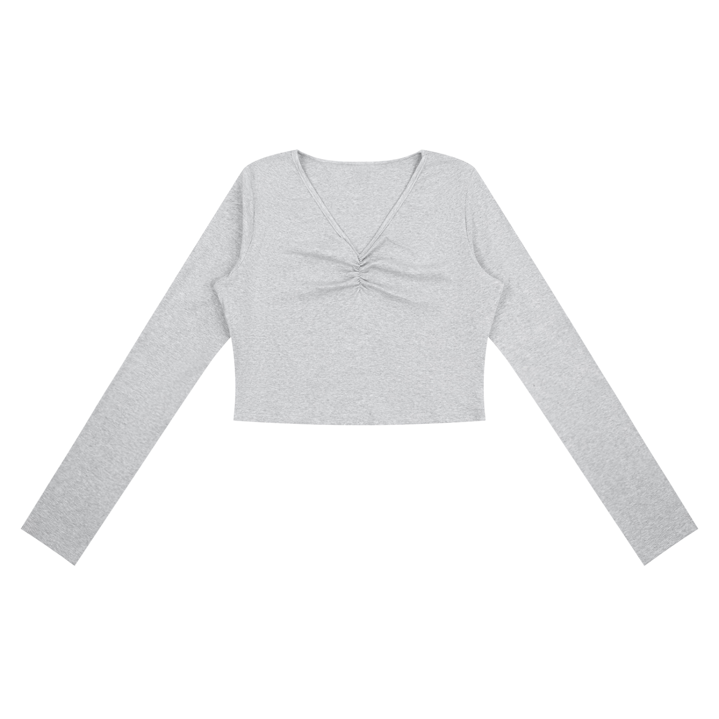 top,longsleeve,cropped,tops,print,gray,bird,basic