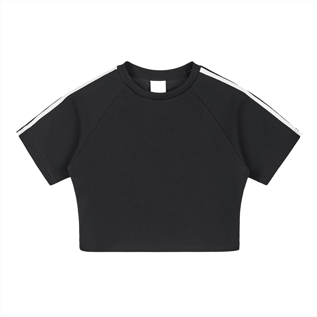 Taped Cooling Performance Crop Top