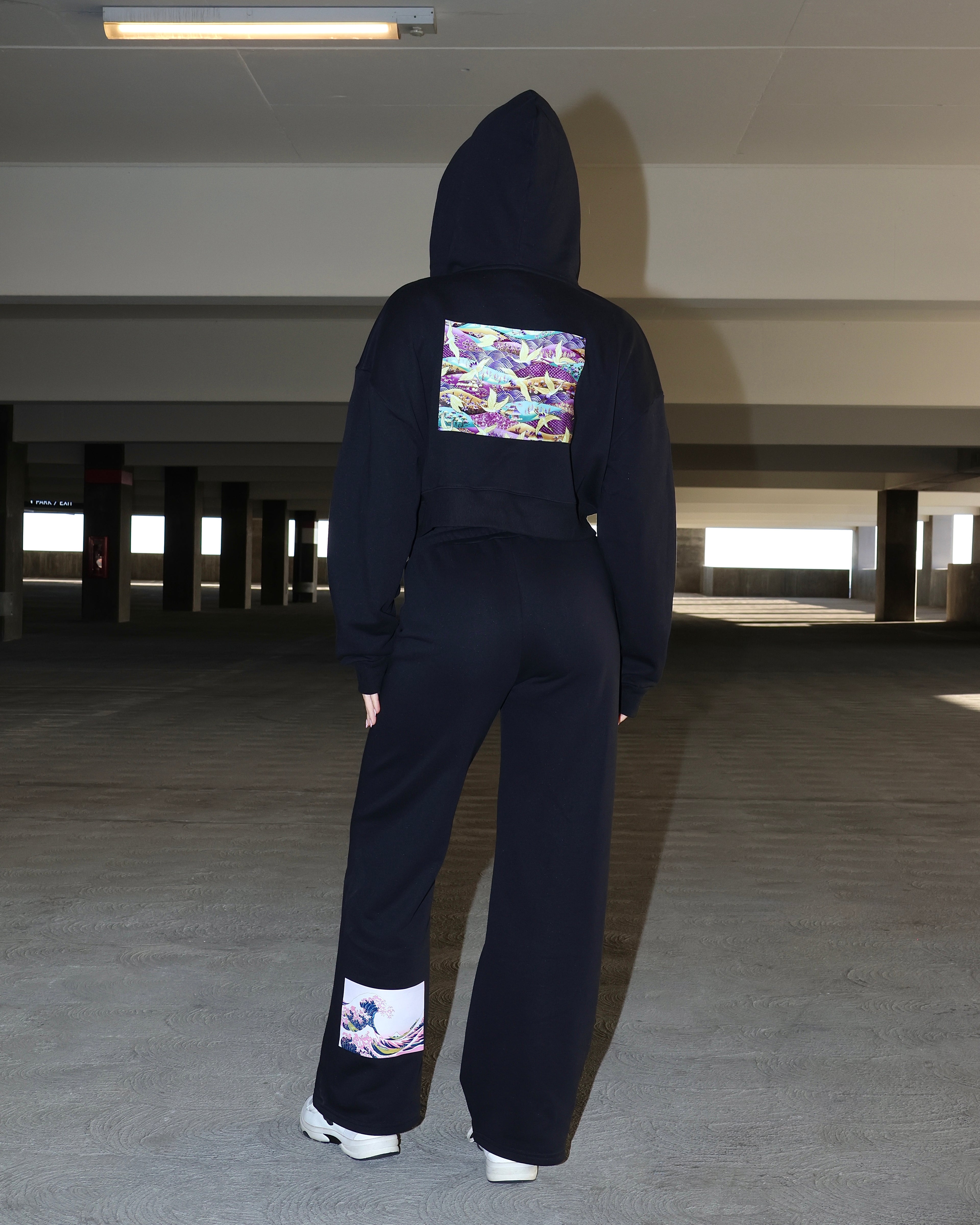 Sakura Straight-Leg Sweatpants