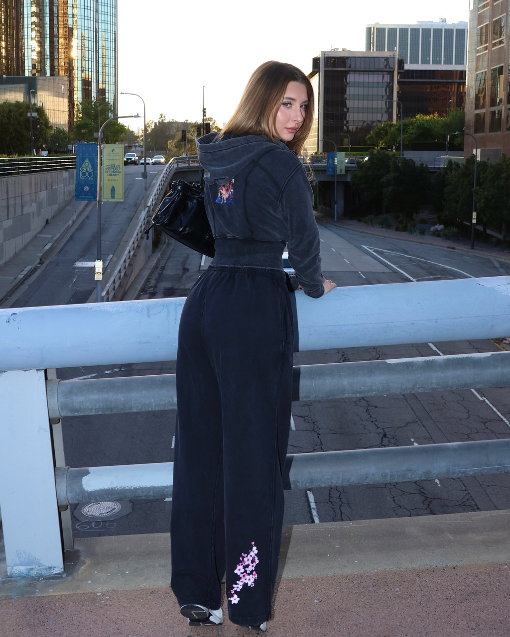 Vintage Washed Waist Pants