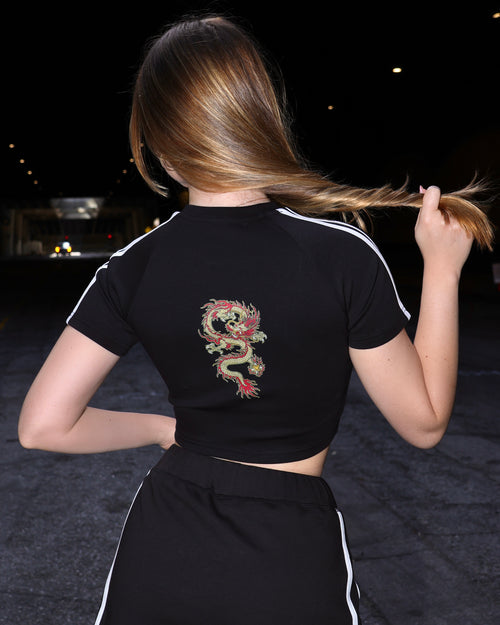 Cropped Sporty Tee