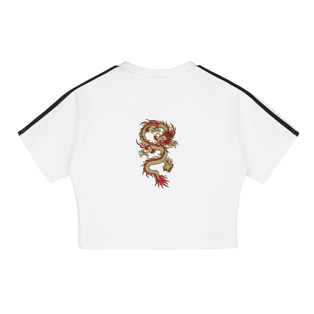 Taped Cooling Performance Crop Top