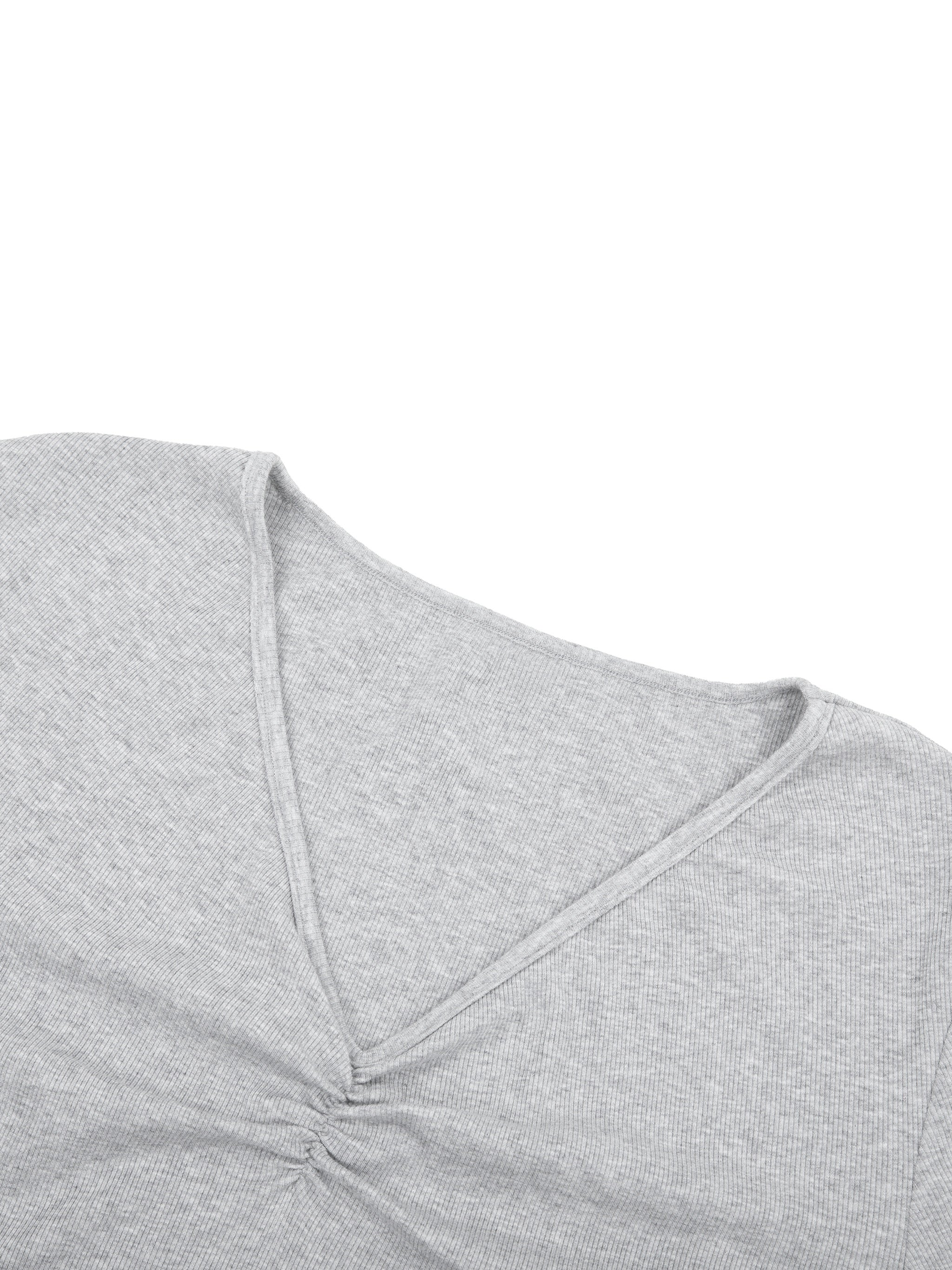 top,longsleeve,cropped,tops,print,gray,bird,basic